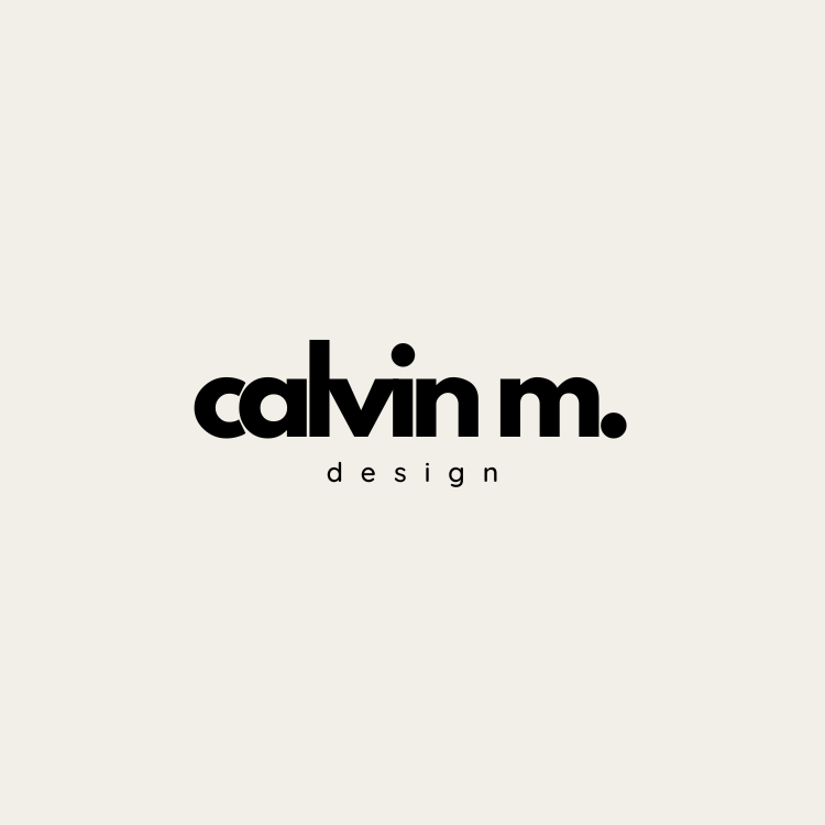 Calvin M Design Logo